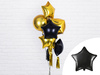 Balon foliowy Gwiazdka, 48cm, czarny