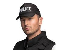 Czapka z daszkiem "Policja" czarna