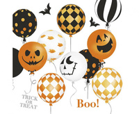 Serwetki papierowe Scary Haloween Balloons, 33 x 33 cm, 20 szt.